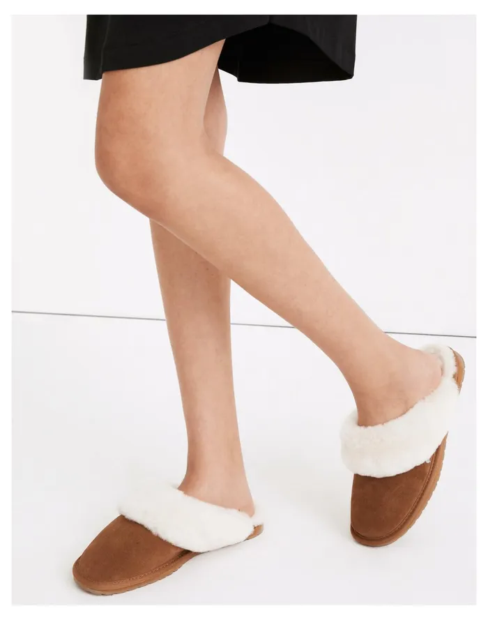 Women EMU Australia Shearling Jolie Slippers Chestnut Madewell Slippers Women EMU Australia Shearling Jolie Slippers Chestnut Madewell Slippers