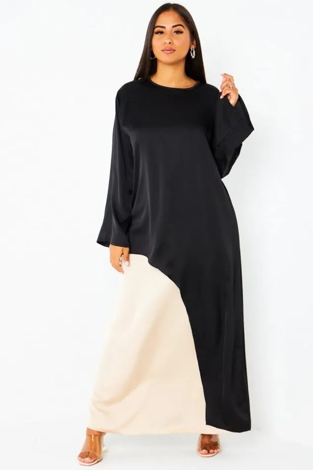 Women Ensemble 2 Pices Blouse Asymtrique Noire Jupe Beige Black Brentiny Paris Short Dresses Women Ensemble 2 Pices Blouse Asymtrique Noire Jupe Beige Black Brentiny Paris Short Dresses