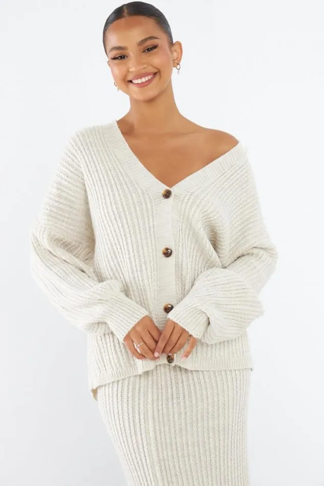 Women Ensemble 2 Pices Gilet Jupe En Maille Beige Beige Brentiny Paris Cardigans Women Ensemble 2 Pices Gilet Jupe En Maille Beige Beige Brentiny Paris Cardigans