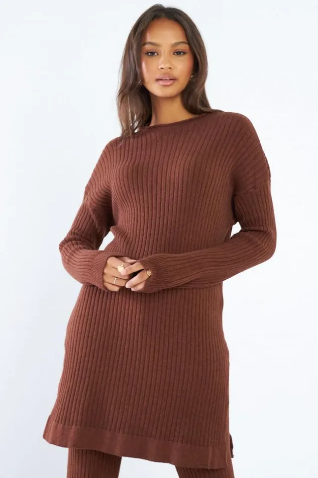 Women Ensemble 2 Pices Pull Pantalon Marron En Laine Ctel Brown Brentiny Paris Sweaters and Sweatshirts Women Ensemble 2 Pices Pull Pantalon Marron En Laine Ctel Brown Brentiny Paris Sweaters and Sweatshirts