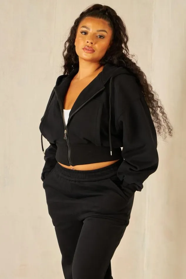 Women Ensemble 2 Pices Sweat Jogging Noir Black Brentiny Paris Sets With Top Bottoms Women Ensemble 2 Pices Sweat Jogging Noir Black Brentiny Paris Sets With Top Bottoms