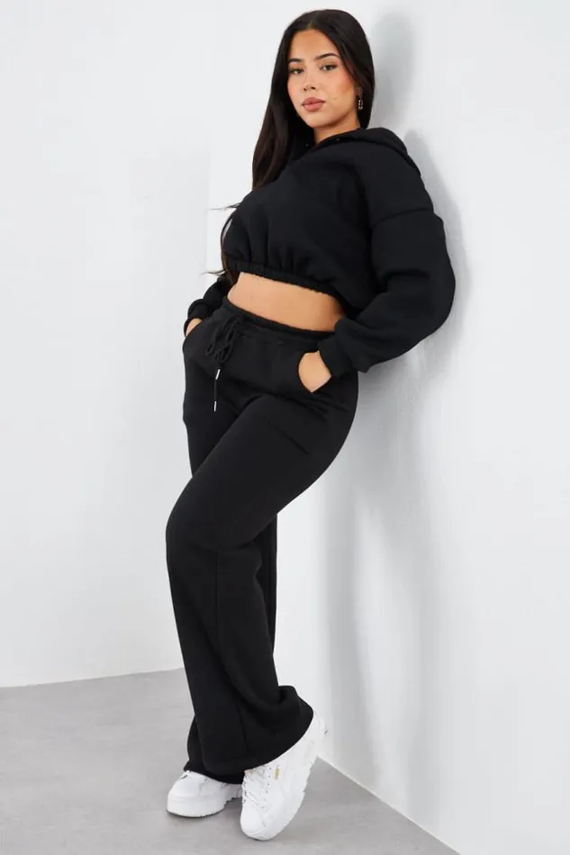 Women Ensemble 2 Pices Sweat Jogging Noir Black Brentiny Paris Sweaters and Sweatshirts Women Ensemble 2 Pices Sweat Jogging Noir Black Brentiny Paris Sweaters and Sweatshirts