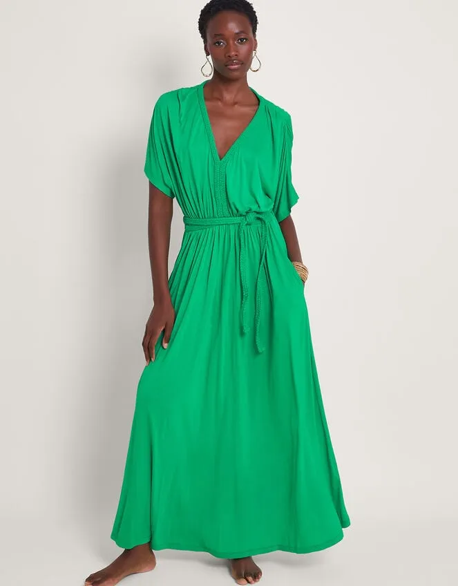 Women Everly Jersey Dress Green Monsoon Occasionwear
