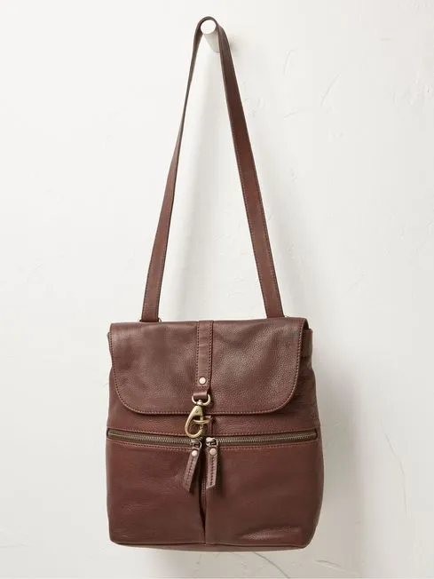 Women Fatface Bags and Wallets Brown Multifunctional Pia Bag