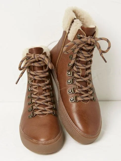 Women Fatface Boots Brown Romy Hybrid Hiker Ankle Boots Women Fatface Boots Brown Romy Hybrid Hiker Ankle Boots