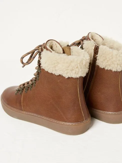 Women Fatface Boots Brown Romy Hybrid Hiker Ankle Boots Women Fatface Boots Brown Romy Hybrid Hiker Ankle Boots