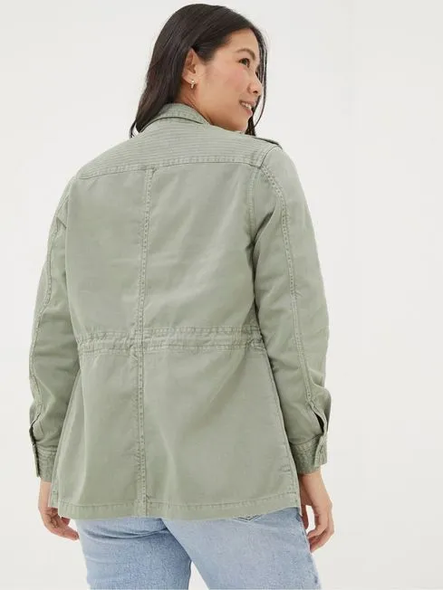 Women Fatface Coats and Jackets Lowen Green Field Jacket