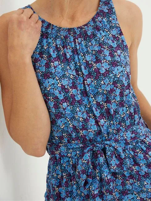 Women Fatface Jumpsuits and Playsuits Purple Ink Floral Jumpsuit Women Fatface Jumpsuits and Playsuits Purple Ink Floral Jumpsuit