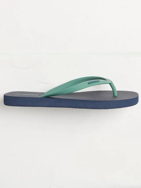 Women Fatface Pajamas and Nightwear Blue Portloe Flip Flops