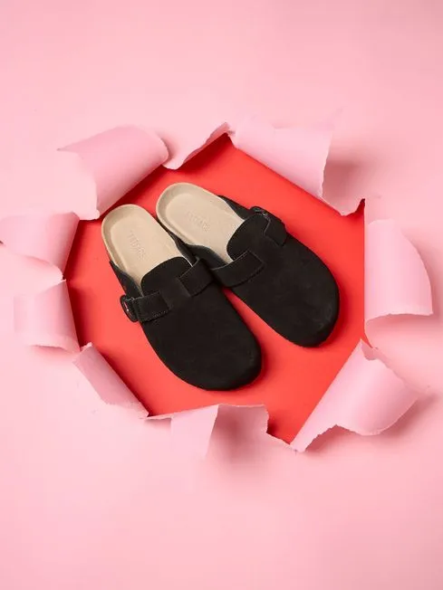Women Fatface Pajamas and Nightwear Elsie Black House Shoes Women Fatface Pajamas and Nightwear Elsie Black House Shoes