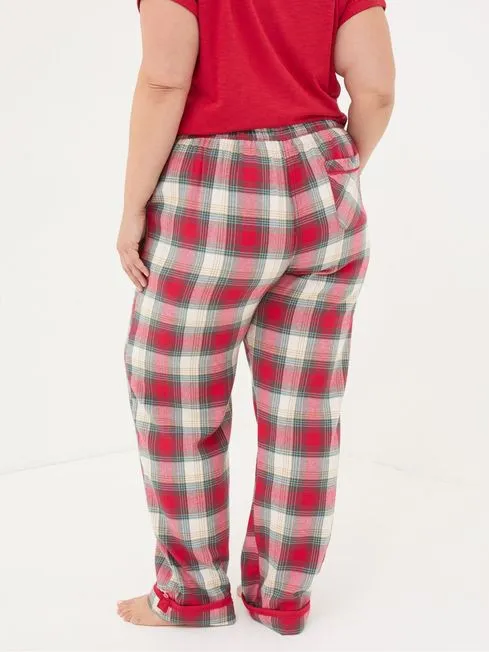 Women Fatface Pajamas and Nightwear Eva Red Check Pyjama Bottoms Women Fatface Pajamas and Nightwear Eva Red Check Pyjama Bottoms