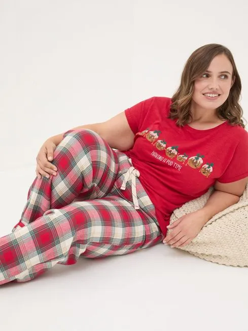 Women Fatface Pajamas and Nightwear Eva Red Check Pyjama Bottoms Women Fatface Pajamas and Nightwear Eva Red Check Pyjama Bottoms