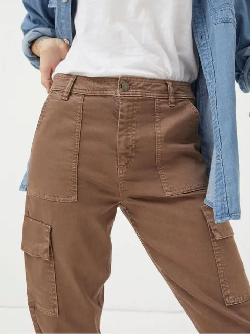 Women Fatface Pants and Leggings Brown Cargo Chino Trousers Women Fatface Pants and Leggings Brown Cargo Chino Trousers