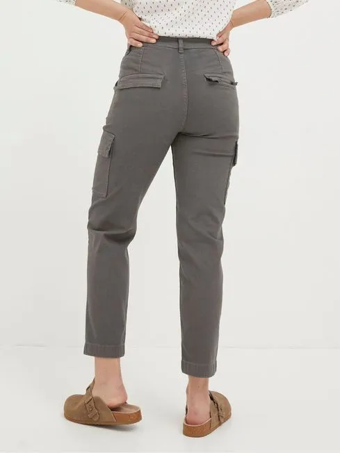Women Fatface Pants and Leggings Grey Cargo Chino Trousers Women Fatface Pants and Leggings Grey Cargo Chino Trousers