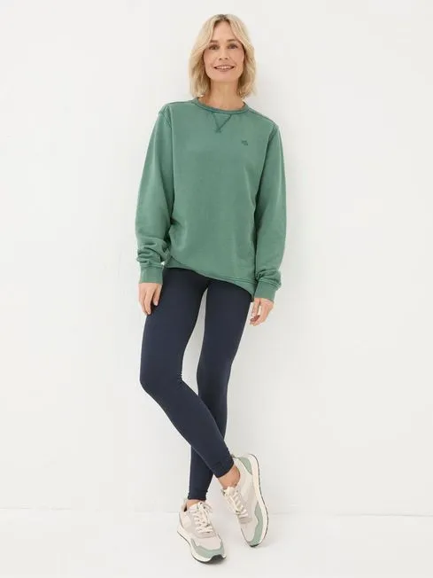 Women Fatface Pants and Leggings Meribel Blue Leggings