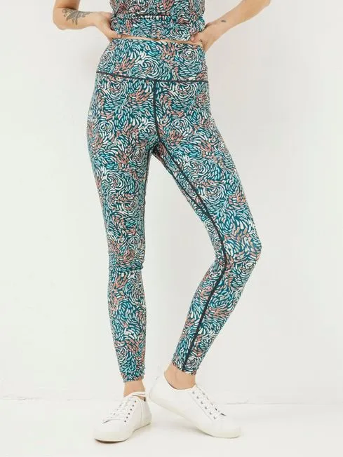Women Fatface Pants and Leggings Venus Multi Print Leggings