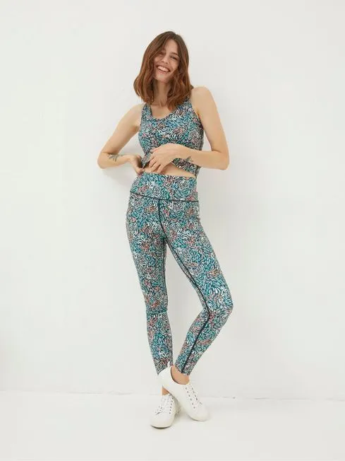 Women Fatface Pants and Leggings Venus Multi Print Leggings