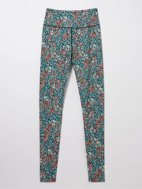Women Fatface Pants and Leggings Venus Multi Print Leggings
