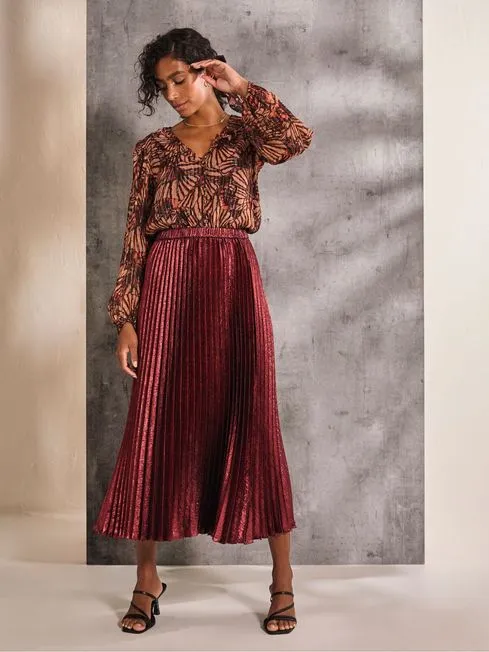 Women Fatface Shirts and Blouses Grace Black Printed Blouse