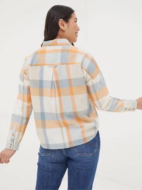 Women Fatface Shirts and Blouses Multi Check Shirt Women Fatface Shirts and Blouses Multi Check Shirt