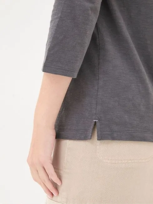 Women Fatface Tops and TShirts Grey Porter TShirt
