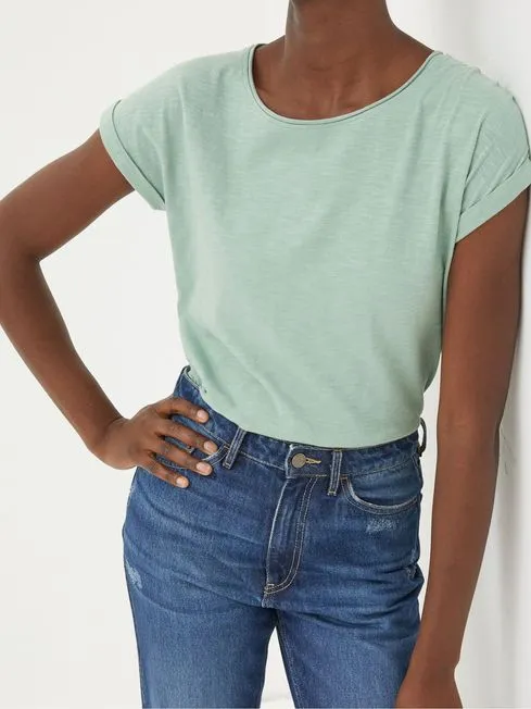 Women Fatface Tops and TShirts Ivy Green TShirt