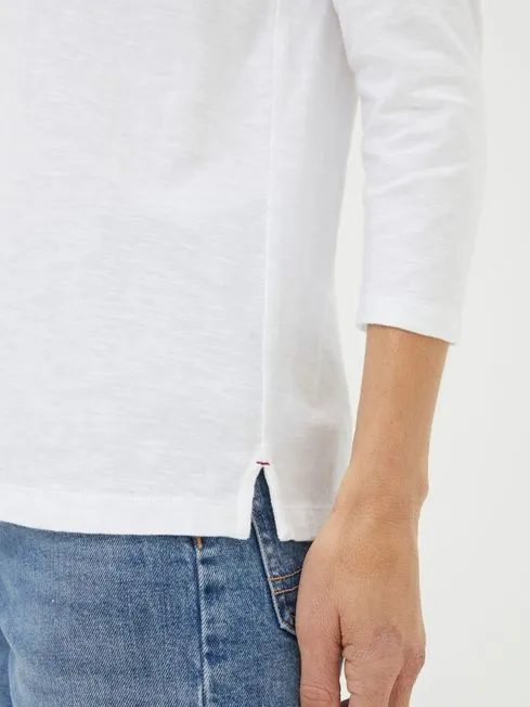 Women Fatface Tops and TShirts White Porter TShirt