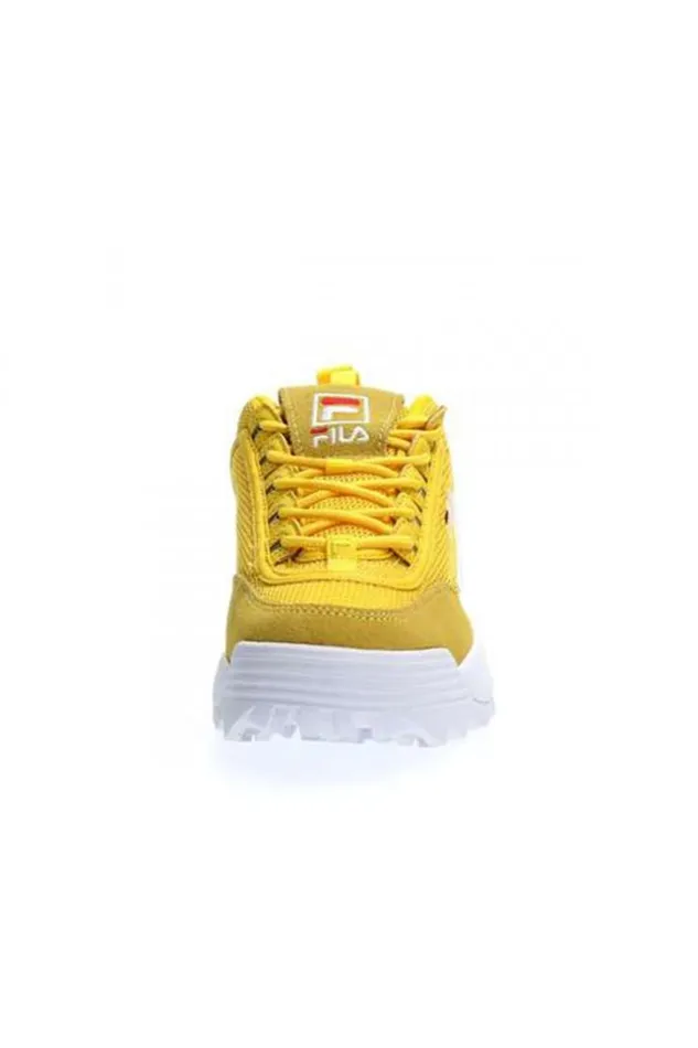 Women Fila Disruptor Mesh Low Wmn Empire Yellow Brentiny Paris Sneakers