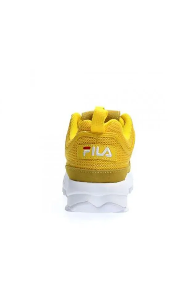Women Fila Disruptor Mesh Low Wmn Empire Yellow Brentiny Paris Sneakers