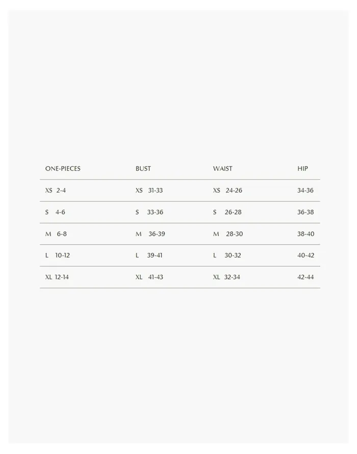 Women GALAMAAR Roe Maillot Brown Madewell Swim