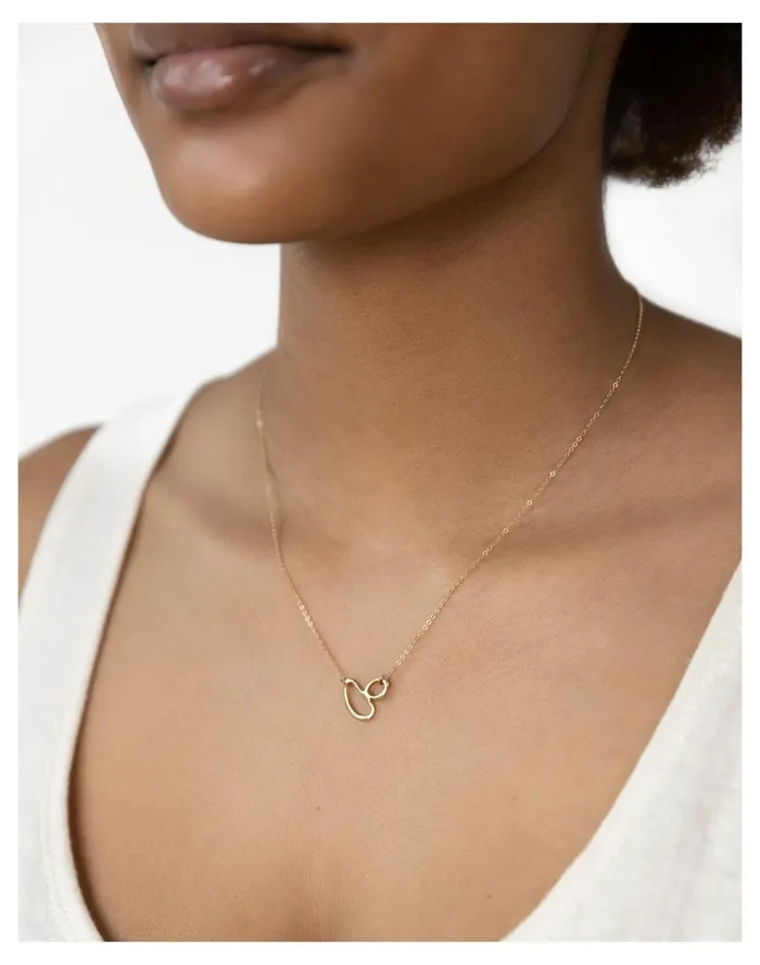 Women Goldeluxe Jewelry Tidal Necklace Brass Madewell Necklaces Women Goldeluxe Jewelry Tidal Necklace Brass Madewell Necklaces