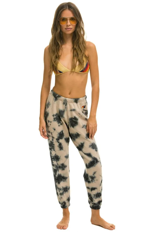 Women HAND DYED SWEATPANTS 8211 TIE DYE DUSTY Aviator Nation Sweatpants