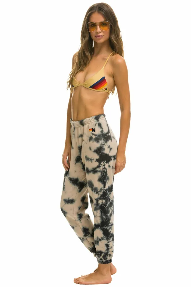 Women HAND DYED SWEATPANTS 8211 TIE DYE DUSTY Aviator Nation Sweatpants Women HAND DYED SWEATPANTS 8211 TIE DYE DUSTY Aviator Nation Sweatpants