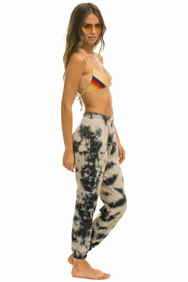 Women HAND DYED SWEATPANTS 8211 TIE DYE DUSTY Aviator Nation Sweatpants Women HAND DYED SWEATPANTS 8211 TIE DYE DUSTY Aviator Nation Sweatpants