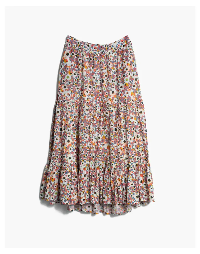 Women HarperSage Leisure Skirt Blue Multi Madewell Skirts Women HarperSage Leisure Skirt Blue Multi Madewell Skirts