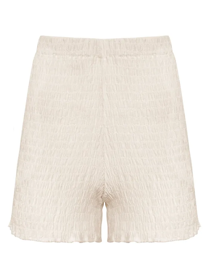 Women Hyde and Stone 8211 Bella Short In Cream The UNDONE Shorts