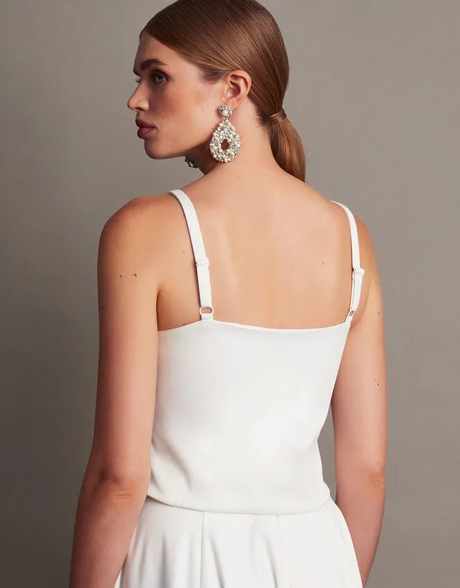 Women Isla Bustier Bridal Top Ivory Monsoon Dresses