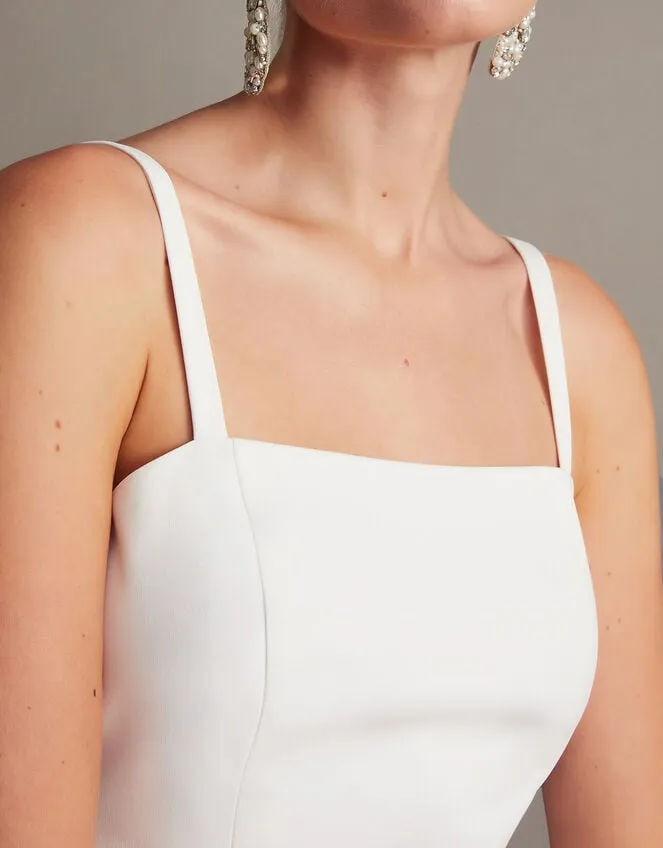 Women Isla Bustier Bridal Top Ivory Monsoon Dresses
