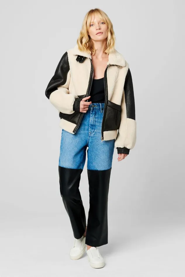 Women Jackets Blank Nyc Blaze Out Jacket