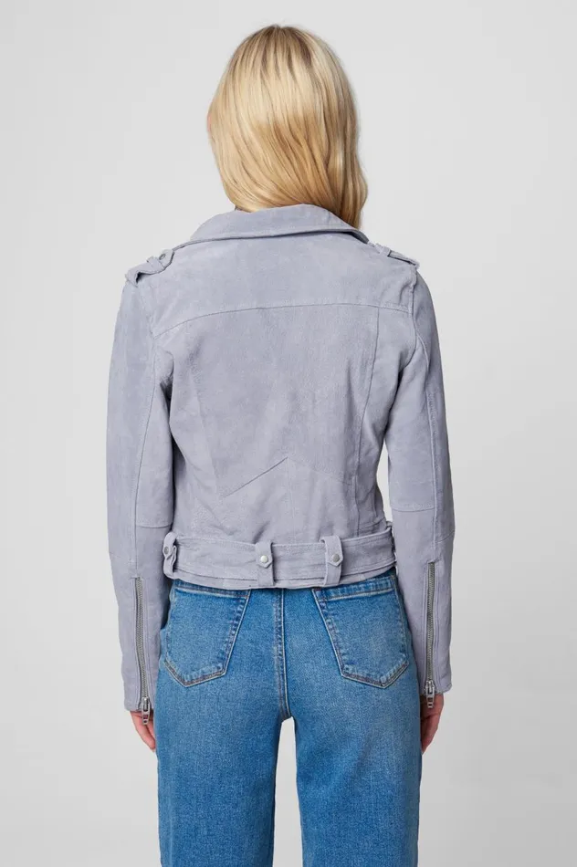 Women Jackets Blank Nyc Cloud Grey Moto Jacket Women Jackets Blank Nyc Cloud Grey Moto Jacket