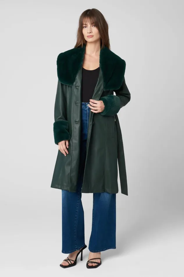 Women Jackets Blank Nyc Goodnight Moon Trench Coat