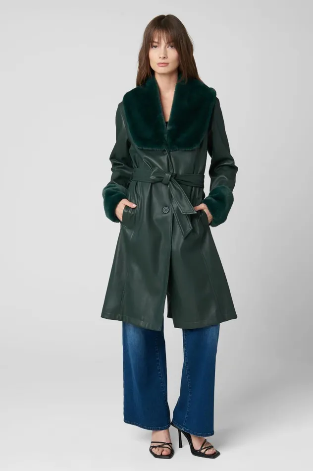Women Jackets Blank Nyc Goodnight Moon Trench Coat Women Jackets Blank Nyc Goodnight Moon Trench Coat