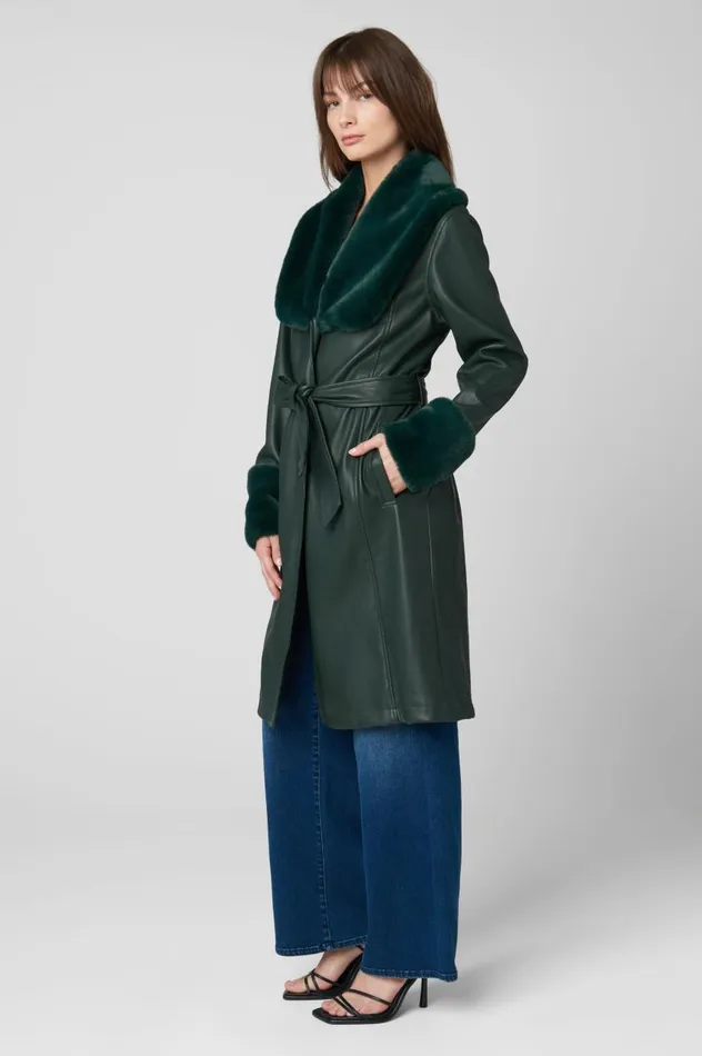 Women Jackets Blank Nyc Goodnight Moon Trench Coat Women Jackets Blank Nyc Goodnight Moon Trench Coat