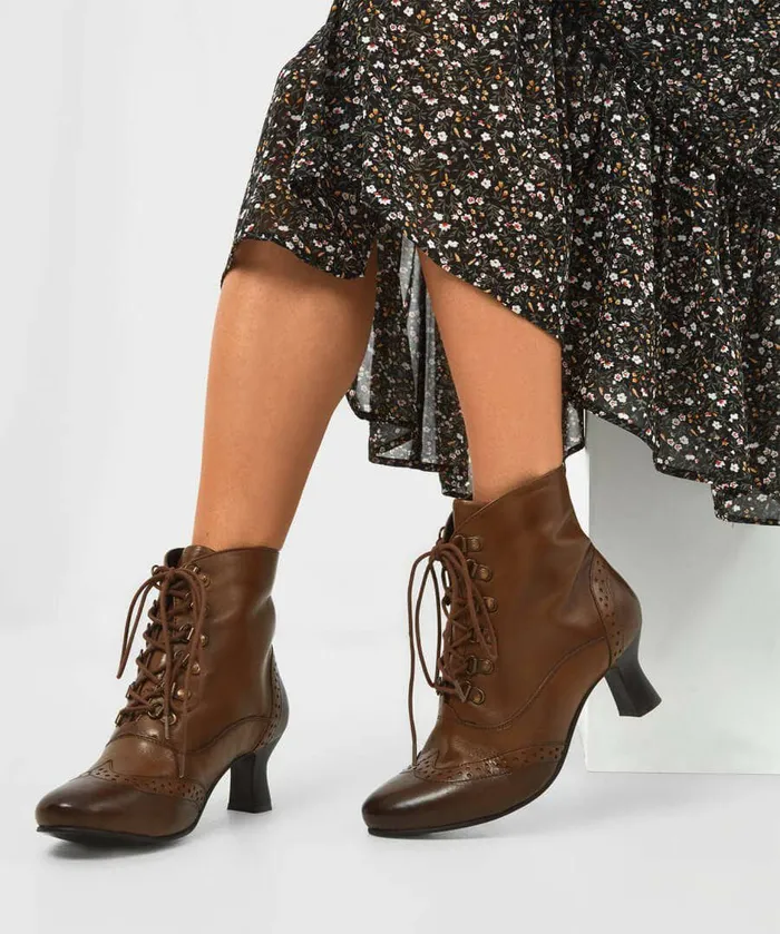 Women Joe Browns Fenchurch St Leather Boots Brown Women Joe Browns Fenchurch St Leather Boots Brown