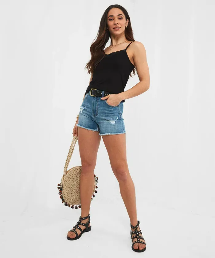 Women Joe Browns Forever Joe039s Essential Cami Blackwhitecoral Women Joe Browns Forever Joe039s Essential Cami Blackwhitecoral