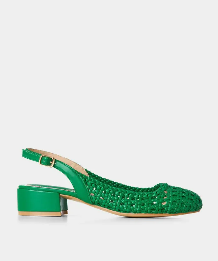 Women Joe Browns Sunday Chic Woven Shoes Green