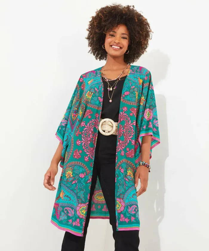 Women Joe Browns Tallulah Printed Kimono Multi