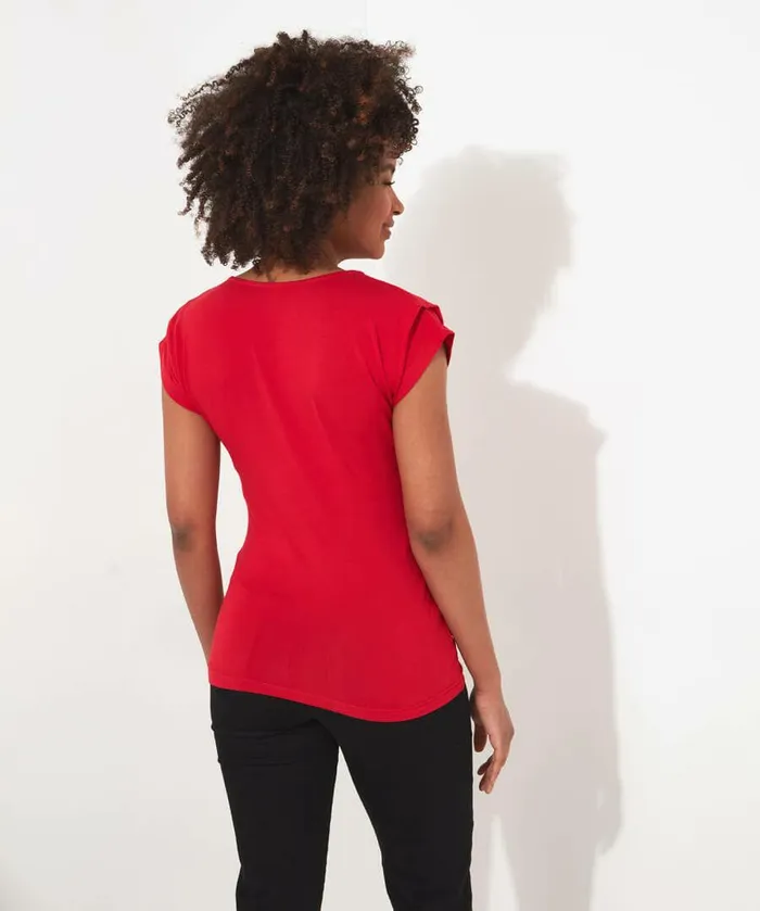 Women Joe Browns Zip It Up Jersey Top Blackred Women Joe Browns Zip It Up Jersey Top Blackred