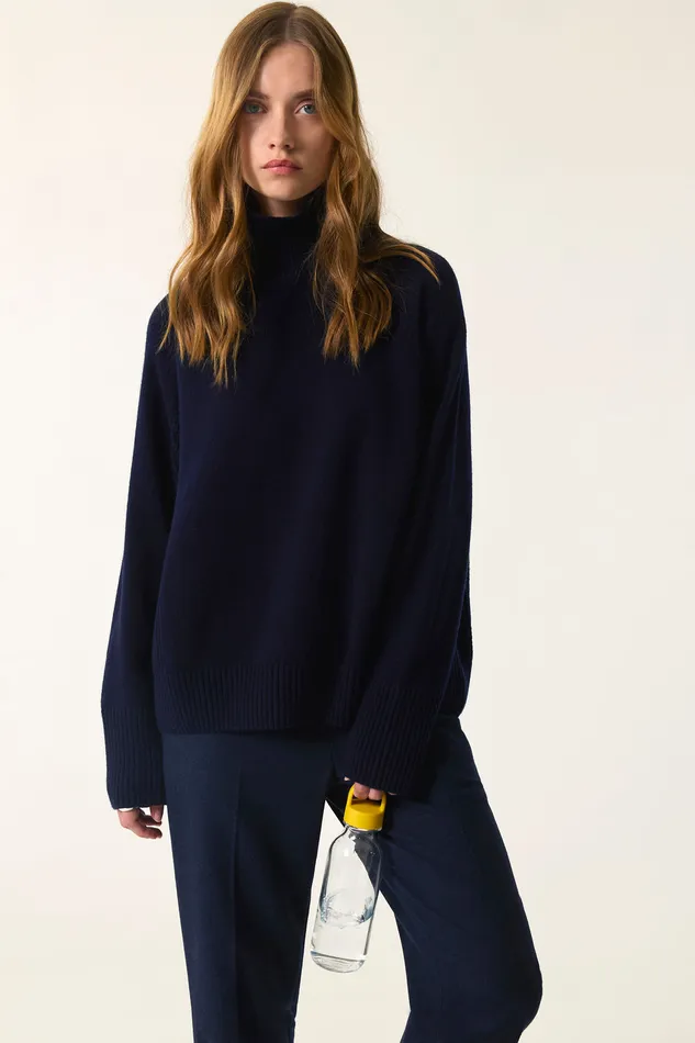 Women Jumper Aramis Marine Pull Laine Mrinos Bleu Marine Des Petits Hauts Jumpers and Cardigans Women Jumper Aramis Marine Pull Laine Mrinos Bleu Marine Des Petits Hauts Jumpers and Cardigans
