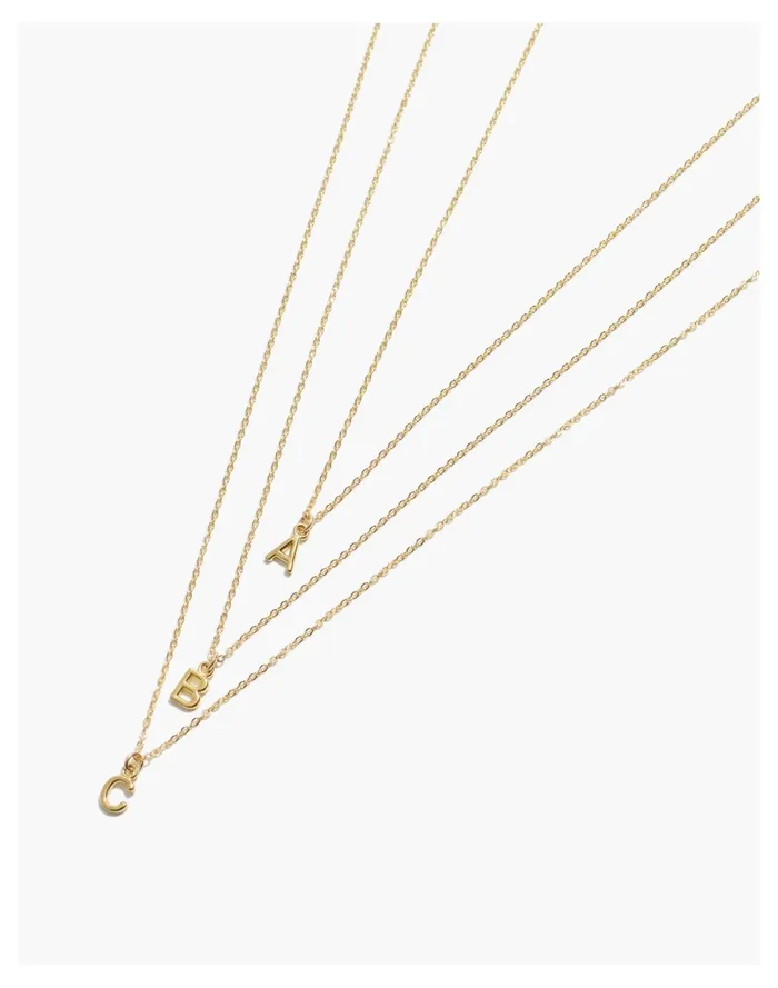 Women Katie Dean Jewelry Initial Necklace Letter B Madewell Necklaces Women Katie Dean Jewelry Initial Necklace Letter B Madewell Necklaces